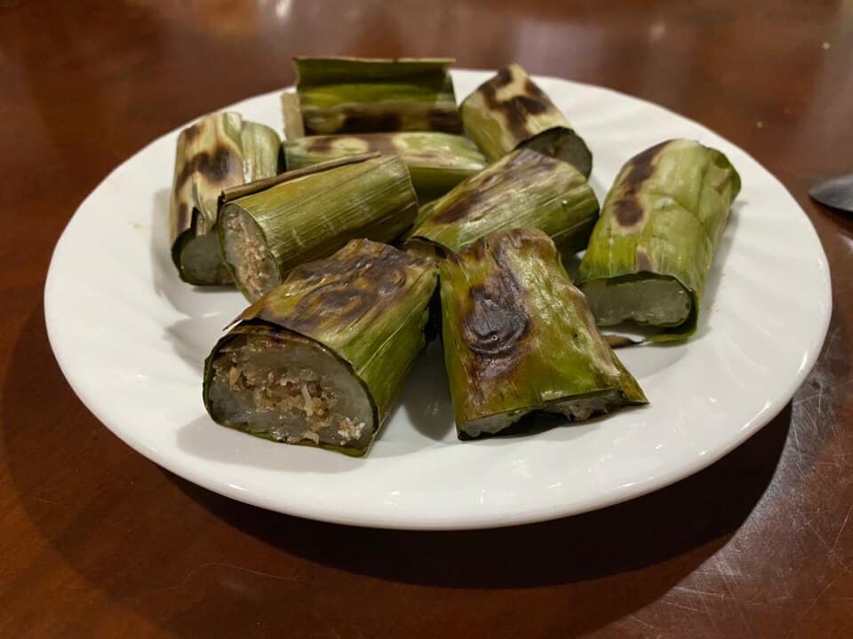 Pulut Panggang (Grilled Glutinous Rice)