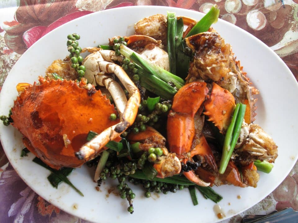 Kdam Chaa (Kampot Pepper Crab)