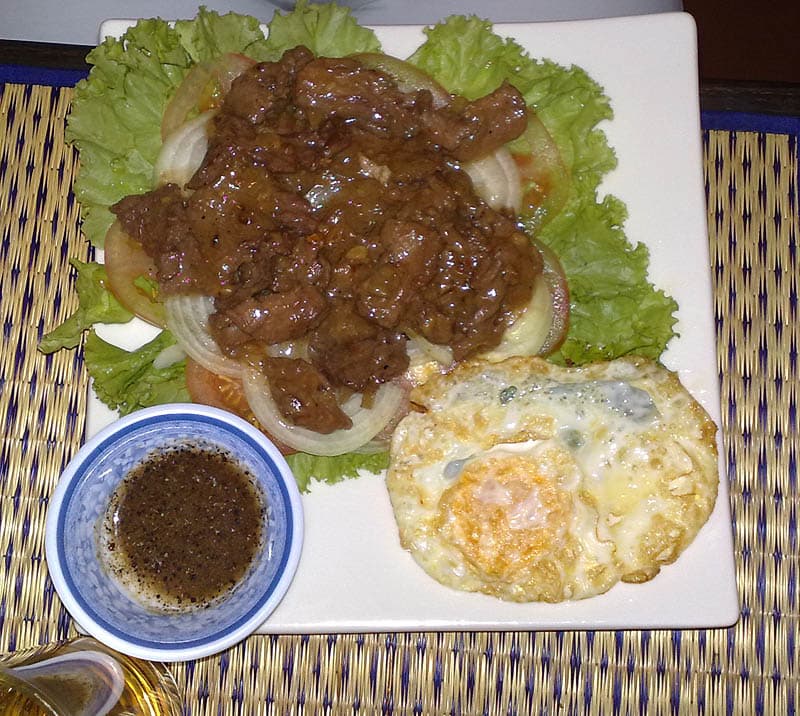 Lok Lak (Beef Lok Lak)