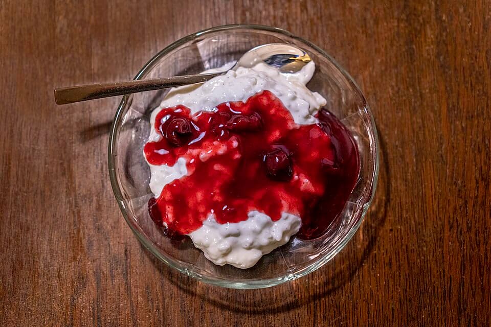 Risalamande (Rice Pudding)