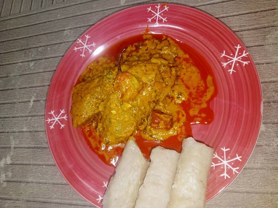 Poulet Nyembwe (Nyembwe chicken)