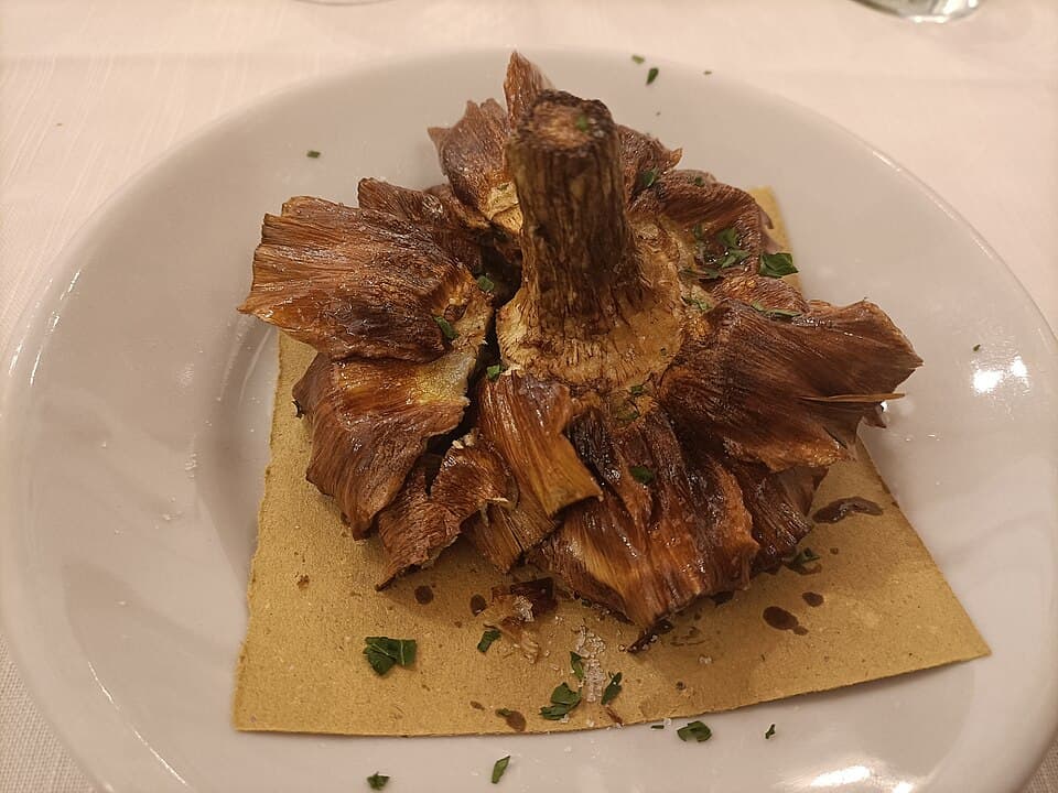 Carciofi alla Giudia