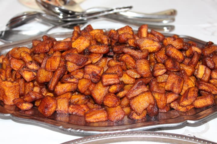 Fried Plantain with Honey