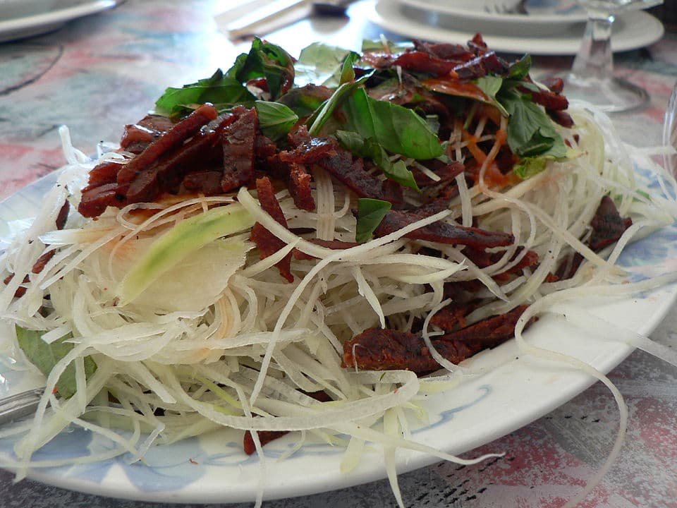 Gỏi đu đủ