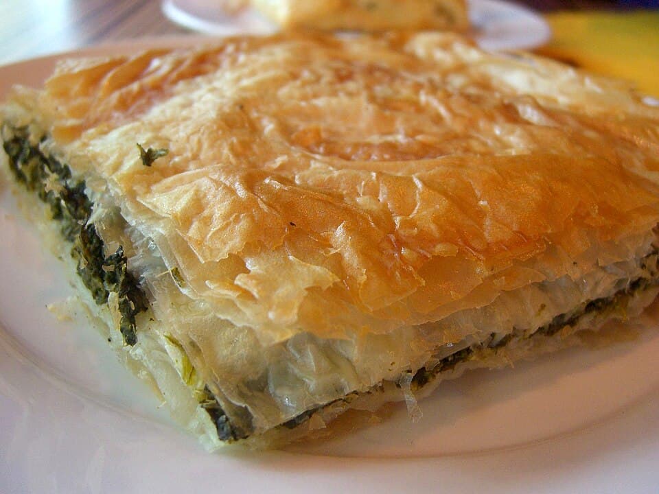 Byrek me Spinaq (Spinach Pie)