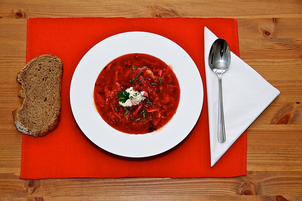 Borsch (Belarusian-style)