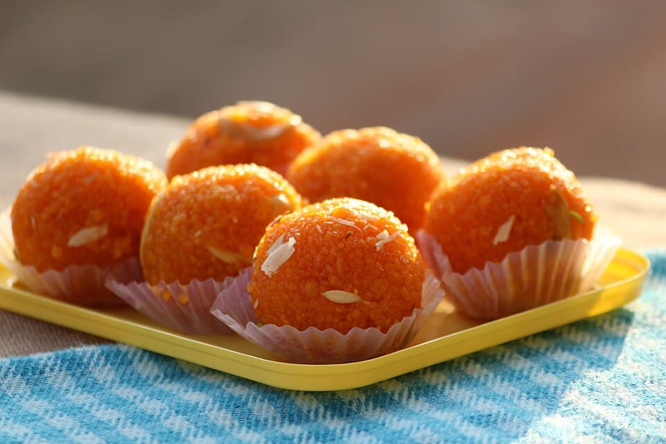Ladu (Sweet Rice Balls)