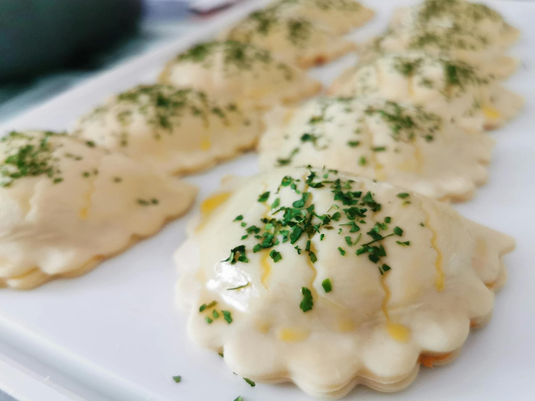 Pupusas (Thick stuffed tortillas)