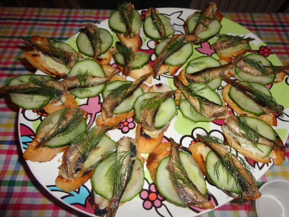Kiluvõileib (Sprat Sandwich)