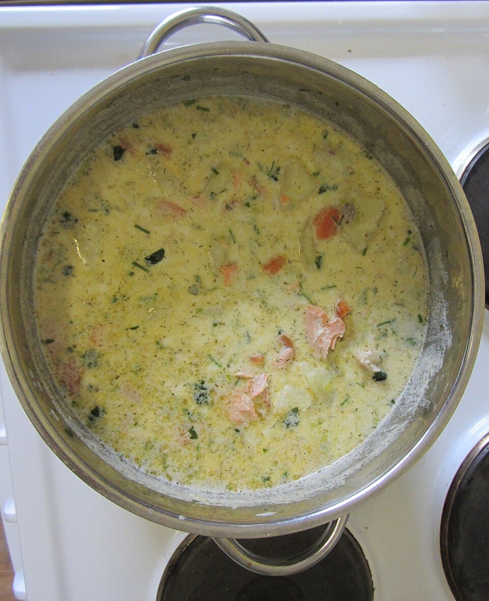 Lohikeitto (Finnish Salmon Soup)