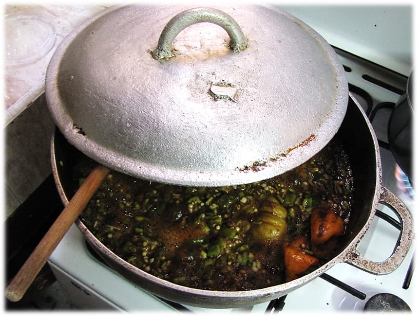 Superkanja (Okra Stew)