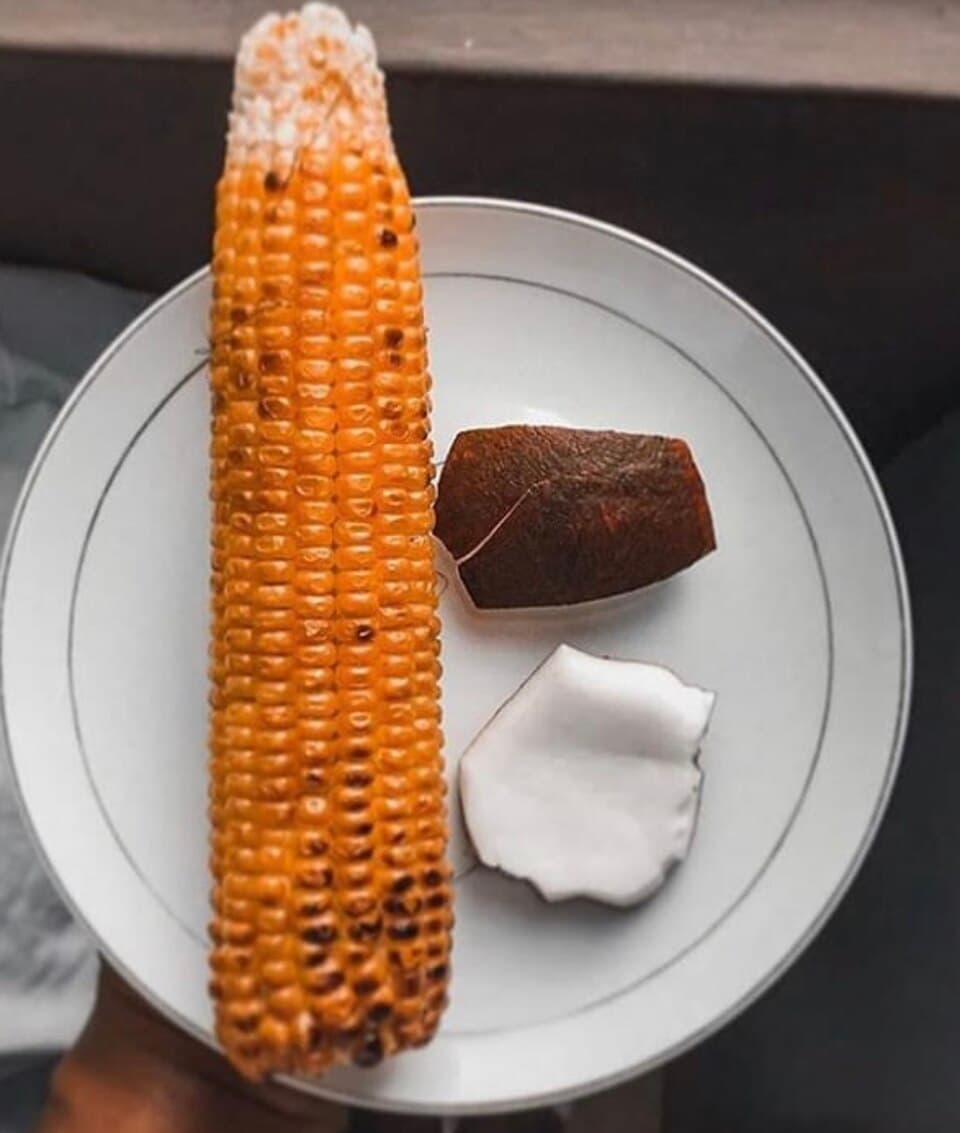 Asaana (Roasted Corn)