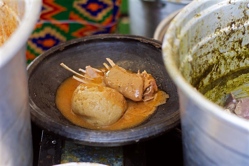 Konkonte and Groundnut Soup
