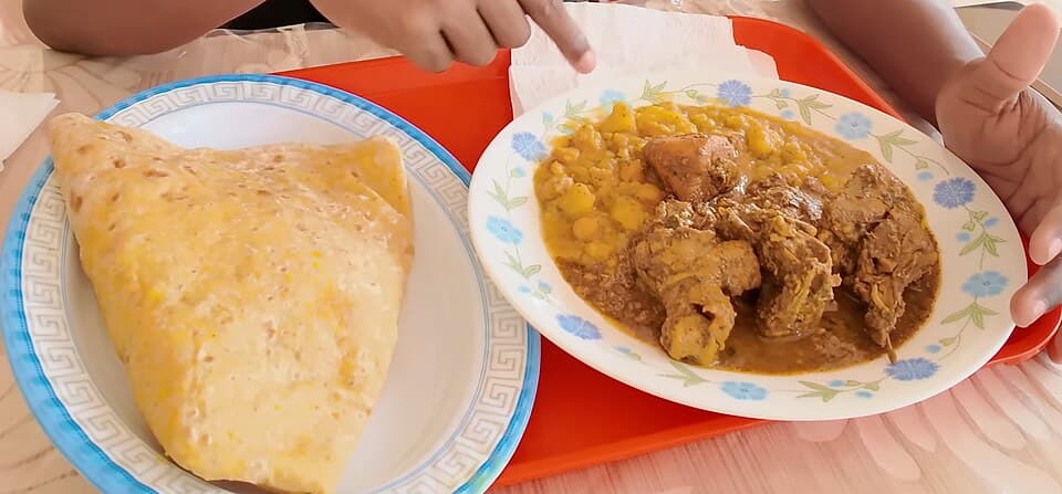 Dhal Puri Roti