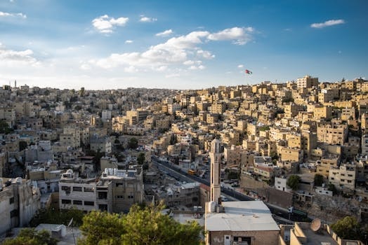 Amman cuisine from Jordan