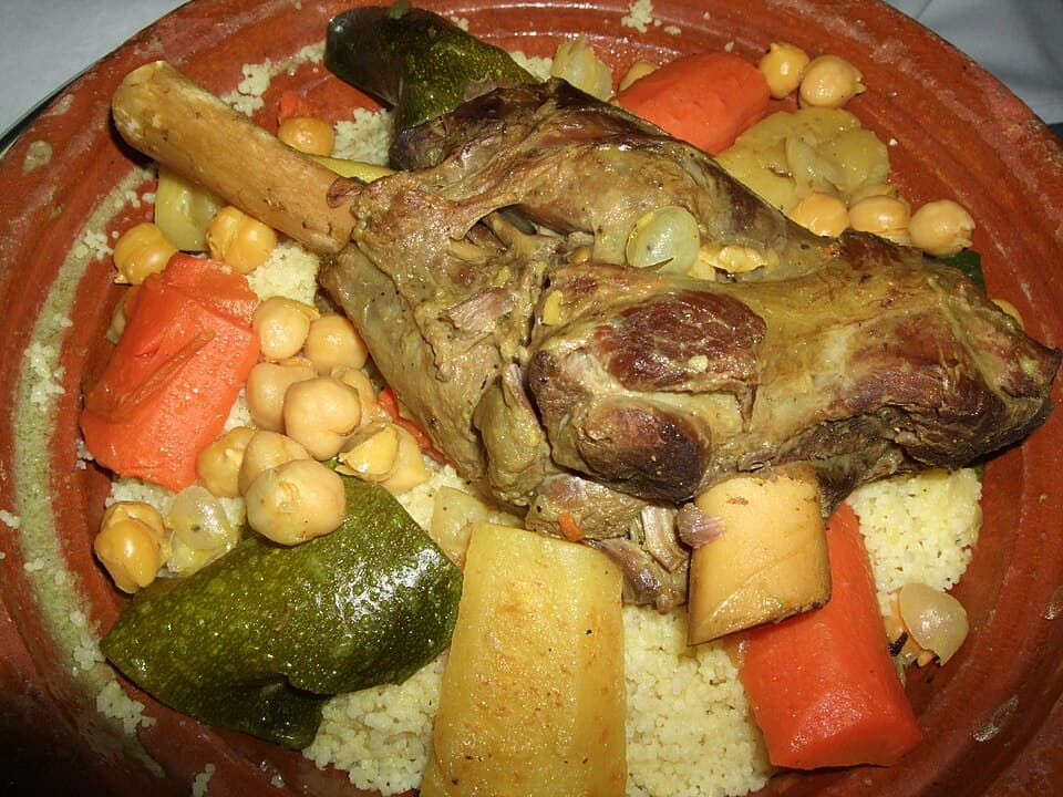 Couscous with Lamb