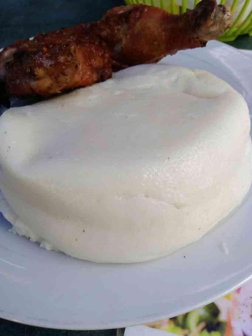Nsima with Ndiwo