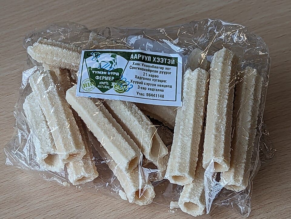 Aaruul (Dried Curds)