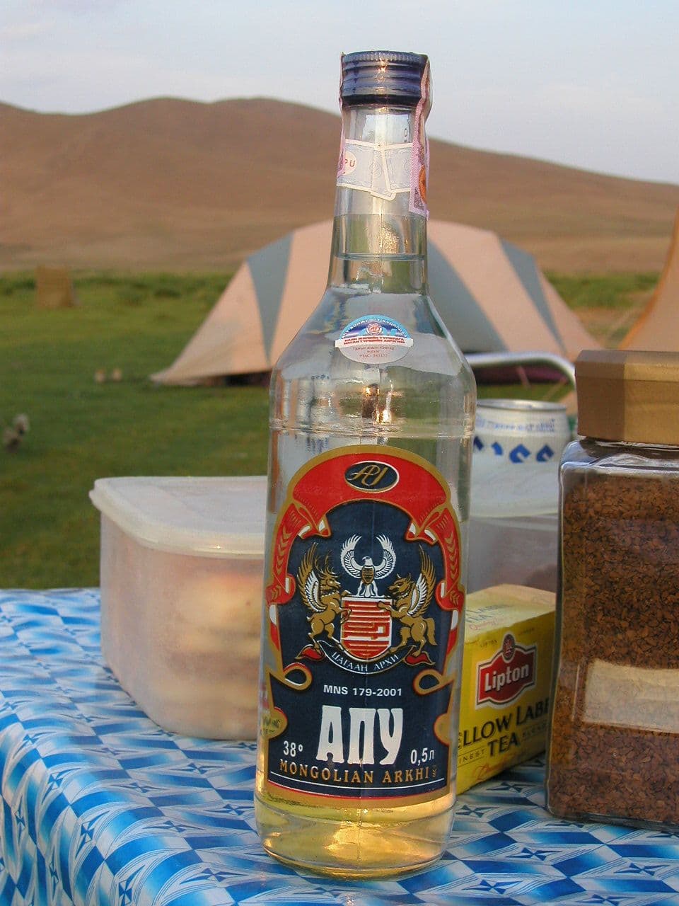 Arkhi (Mongolian Vodka)