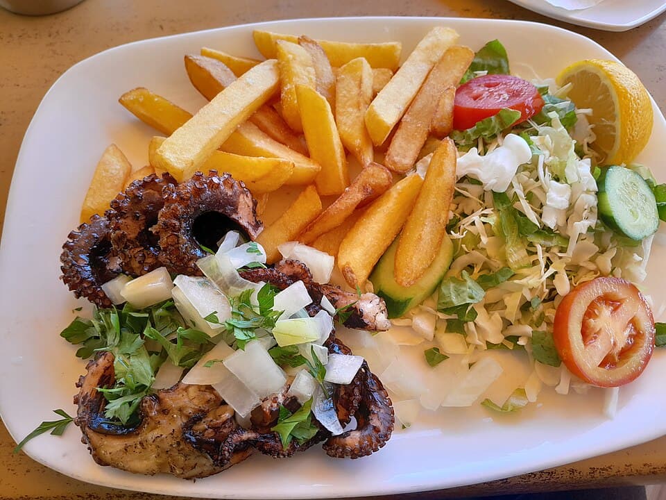 Grilled Octopus (Hobotnica)
