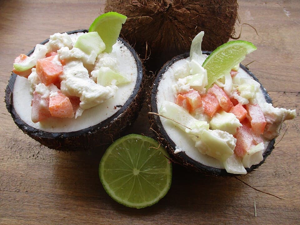 Ika Mata (Raw Fish Salad)