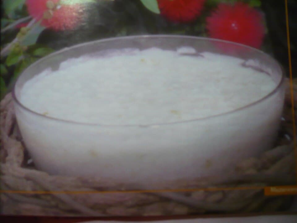Mazamorra (Corn dessert)