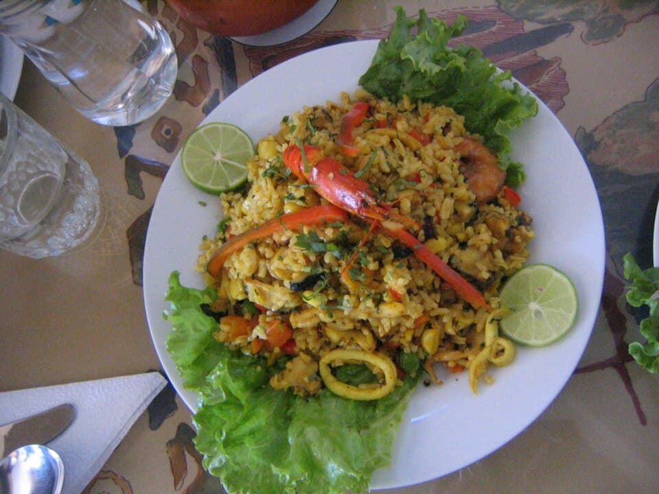 Arroz con mariscos