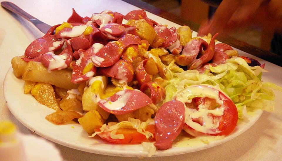 Salchipapas