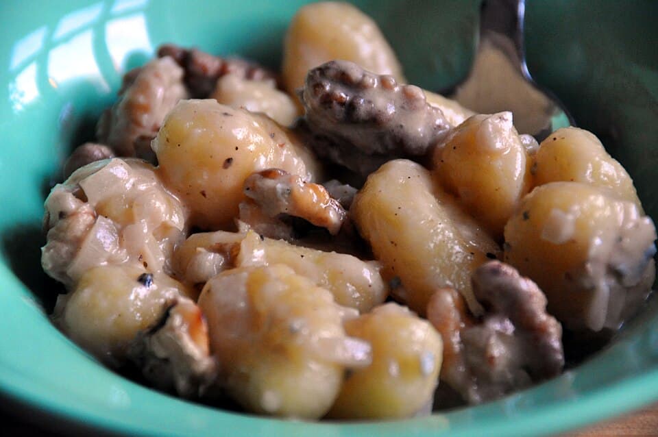 Gnocchi al Gorgonzola