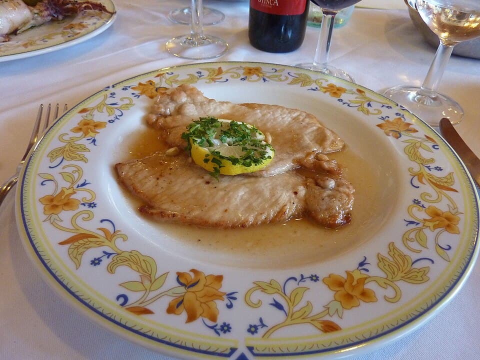 Scaloppine al Vino Bianco