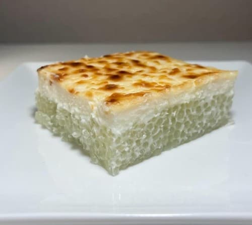 Sago Pudding with Palm Sugar