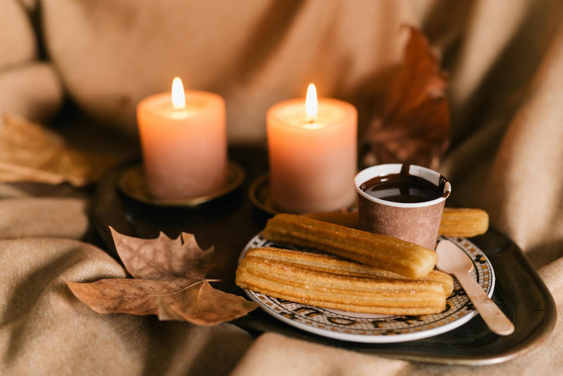 Churros con Chocolate