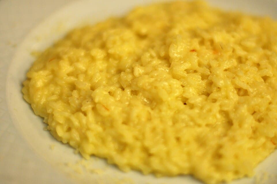 Saffron Risotto (Ticino)
