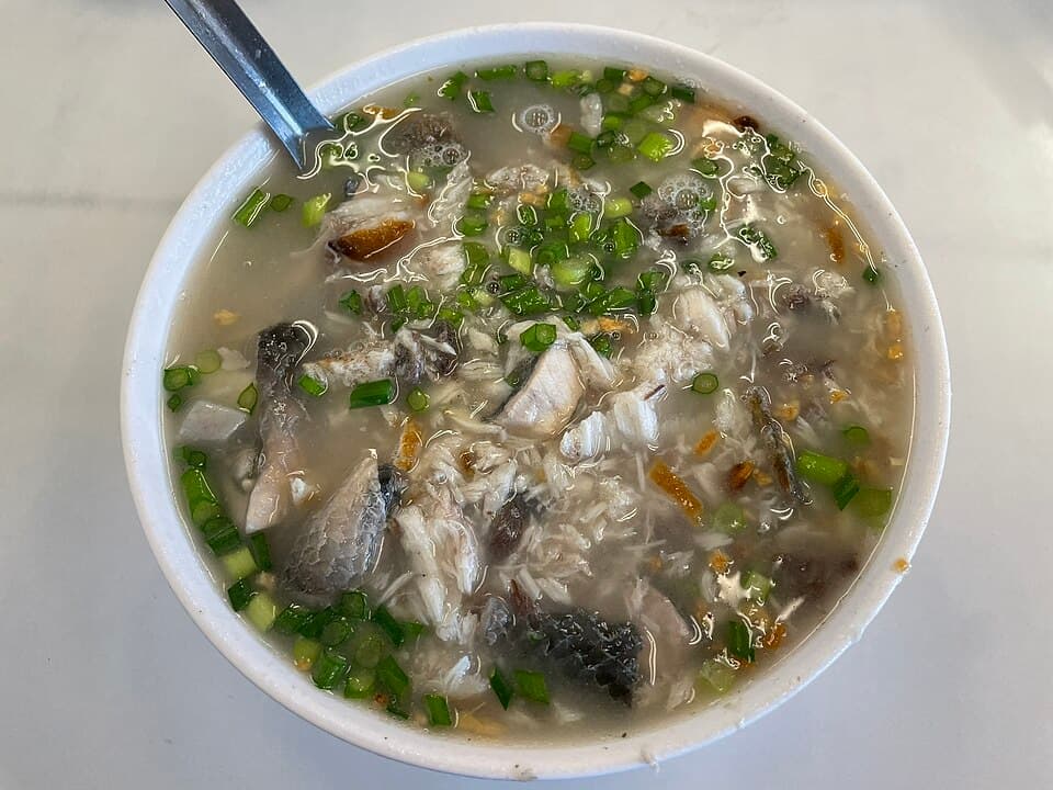 Milkfish Congee (Tainan)