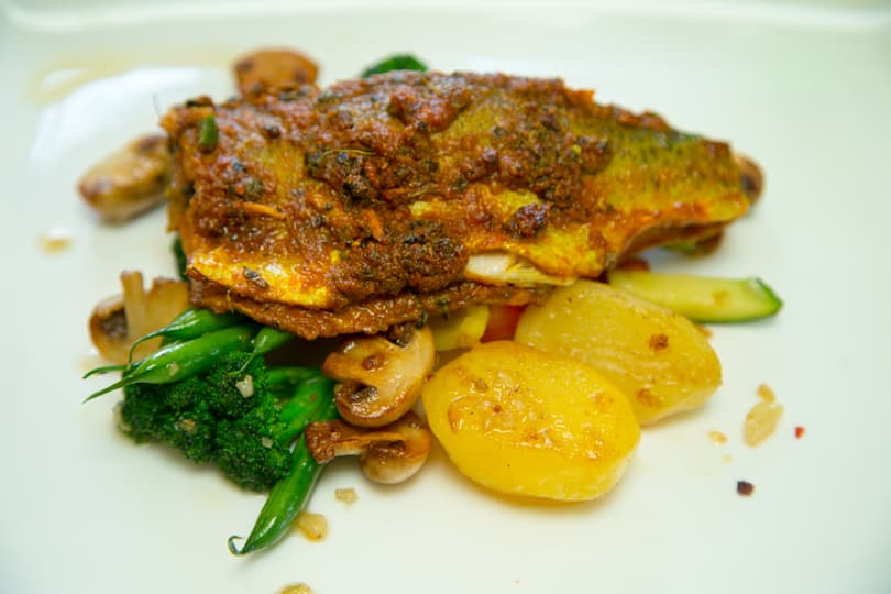 Fried Red Trout