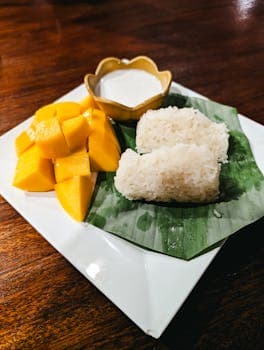 Mango Sticky Rice (Khao Niaow Ma Muang)